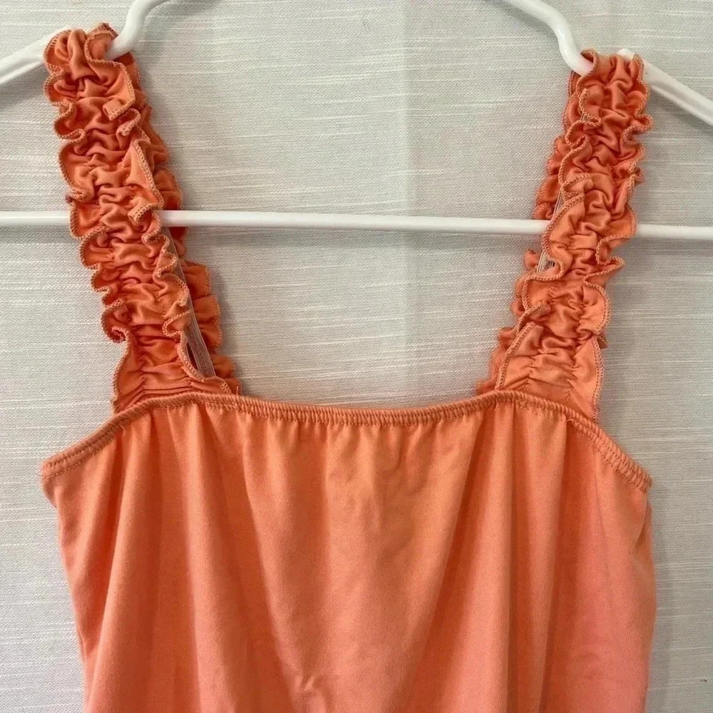 Gaze Orange Bodysuit - Picture 3 of 6